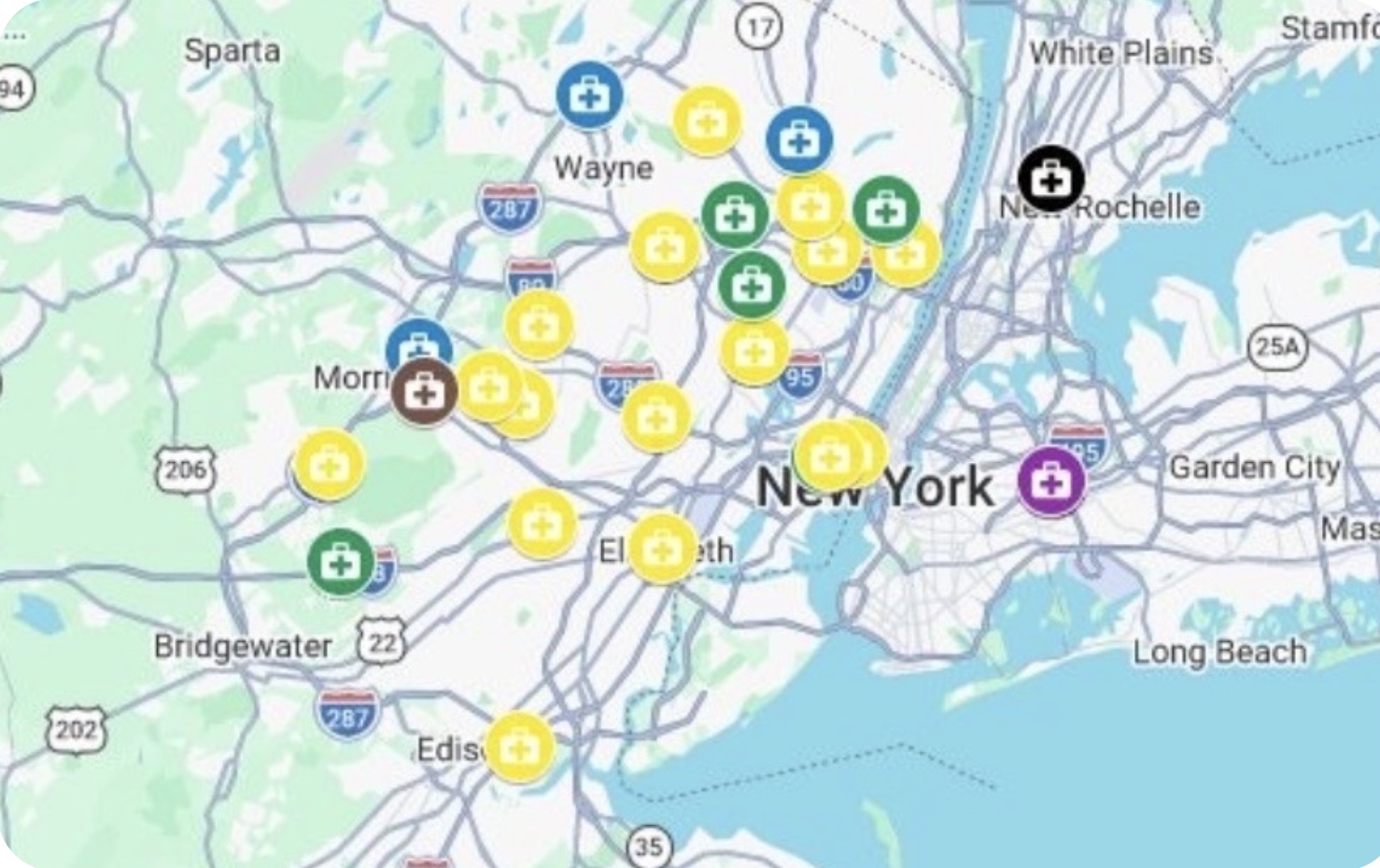 TSCN Member Network Map